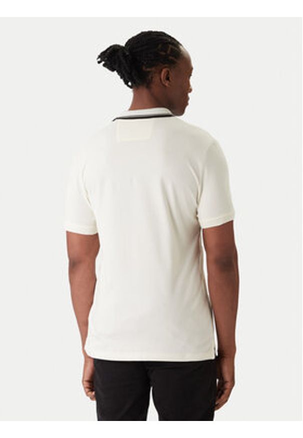 Guess Polo M6RP60 K7O64 Écru Regular Fit. Typ kołnierza: polo. Kolor: kremowy. Materiał: bawełna
