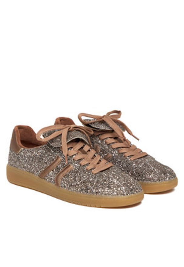 Aldo Sneakersy Itsneaker 14157274 Złoty. Kolor: złoty. Materiał: skóra