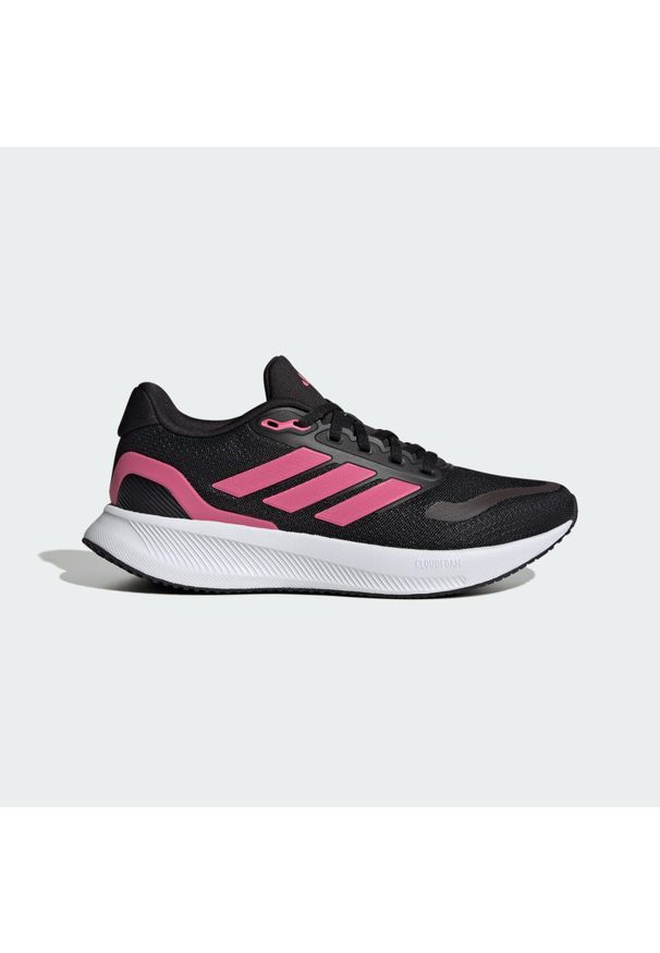 Adidas - Buty Runfalcon 5 Running. Okazja: na co dzień. Kolor: czarny, różowy, biały, wielokolorowy. Sport: bieganie
