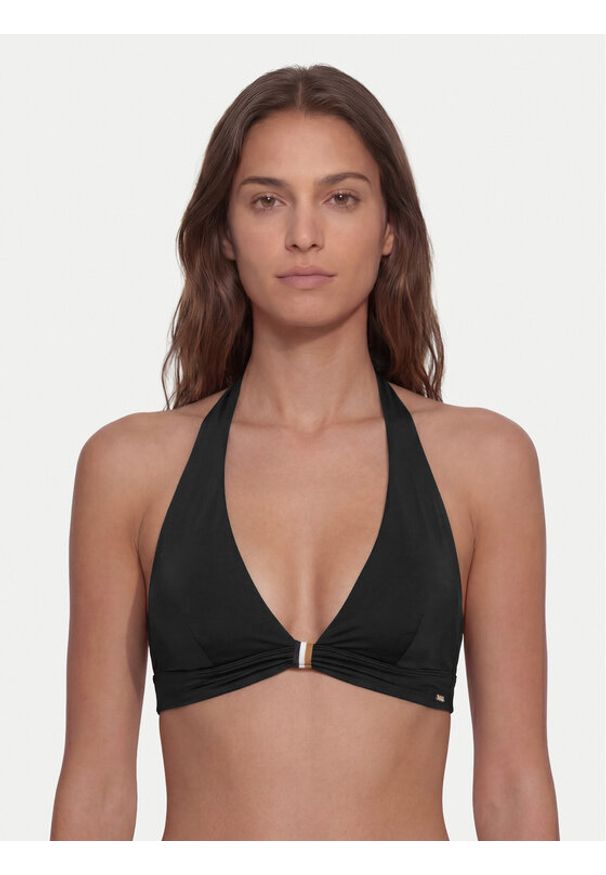 BOSS Góra od bikini 50561258 Czarny. Kolor: czarny. Materiał: syntetyk