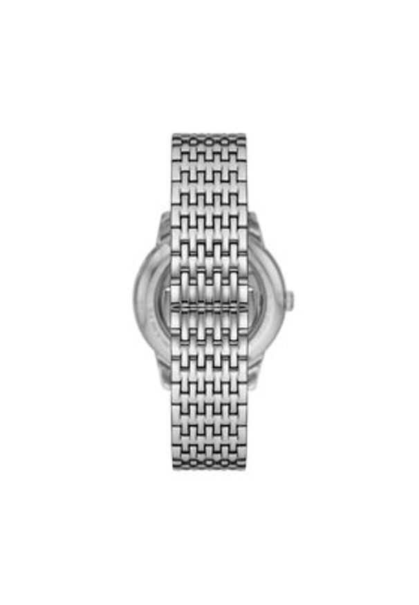 Emporio Armani Zegarek Mesh Automatic AR60082 Srebrny. Kolor: srebrny. Materiał: mesh