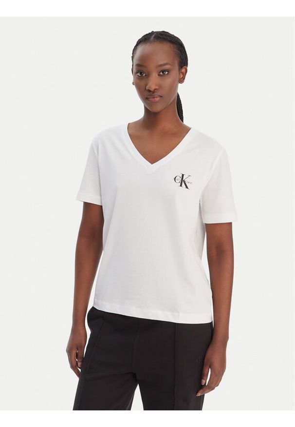 Calvin Klein Jeans Komplet t-shirtów LV047C906G Kolorowy Regular Fit. Materiał: bawełna. Wzór: kolorowy