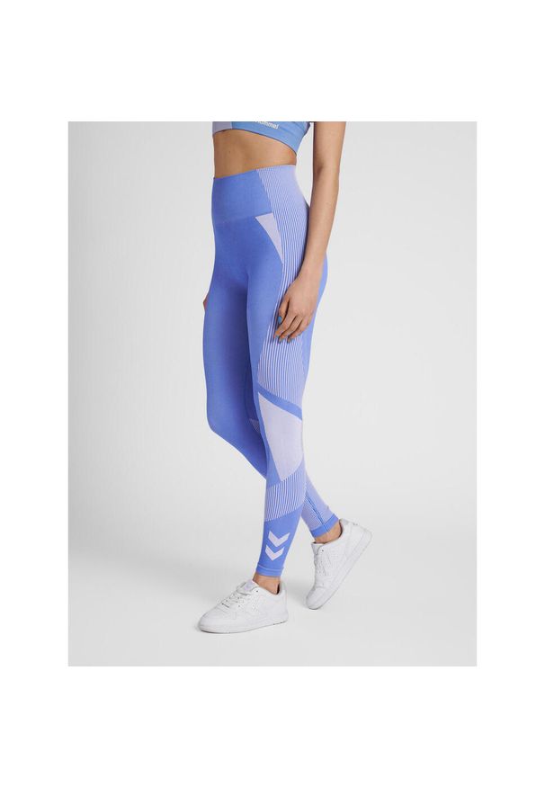 Legginsy damskie Hummel MT Unite. Kolor: niebieski