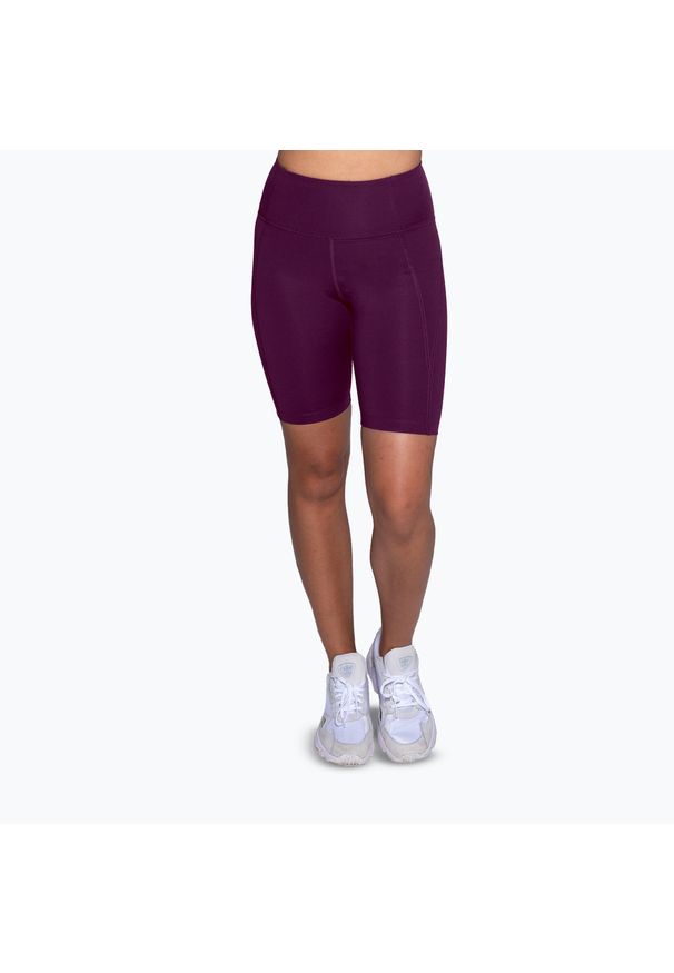 GIRLFRIEND COLLECTIVE - Spodenki Girlfriend Collective Compressive. Kolor: wielokolorowy, fioletowy, czerwony. Sport: fitness