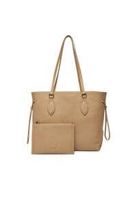 Guess Torebka HWFLNC L5165 Brązowy. Kolor: brązowy. Materiał: skórzane