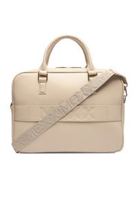 MEXX Torba na laptopa MEXX-S-010-07 Beżowy. Kolor: beżowy. Materiał: skóra #4