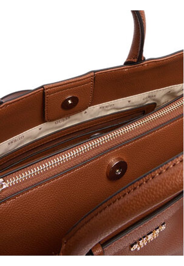 Guess Torebka Gregoria HWBG85 46070 Brązowy. Kolor: brązowy. Materiał: skórzane
