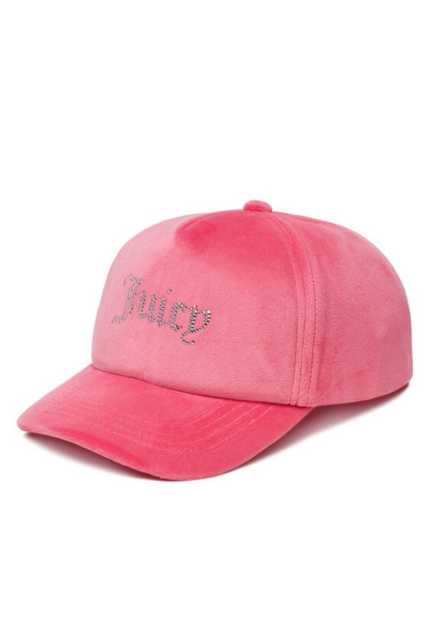 Juicy Couture Czapka z daszkiem Veronica JCAWH224702 Różowy. Kolor: różowy. Materiał: materiał, poliester