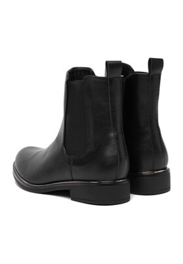 Clara Barson Botki CEO-WS13576-05 Czarny. Kolor: czarny. Materiał: materiał, skóra