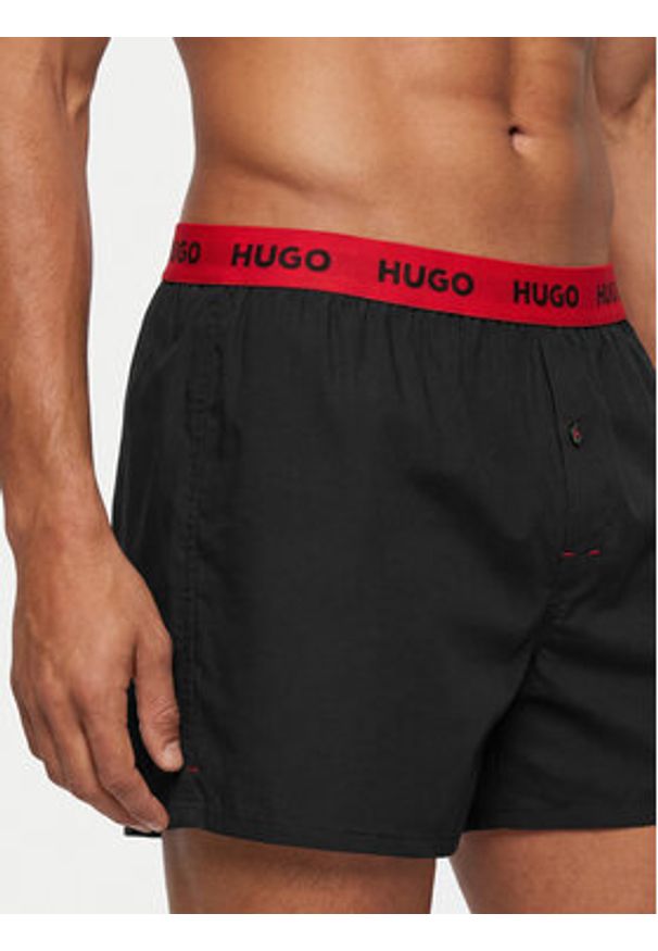 Hugo - HUGO Komplet bokserek 50532565 Kolorowy. Materiał: bawełna. Wzór: kolorowy