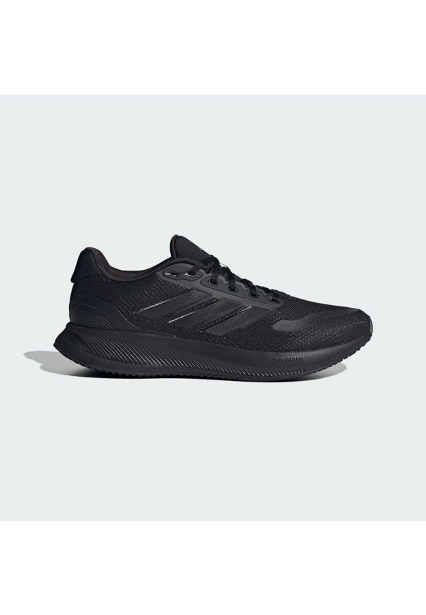 Buty damskie do biegania Adidas RUNFALCON 5. Okazja: na co dzień. Kolor: czarny. Sport: turystyka piesza