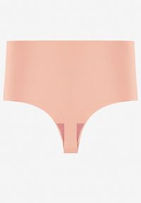 Renee - Różowe Bezszwowe Majtki High Waist Kolunea. Stan: podwyższony. Kolor: różowy