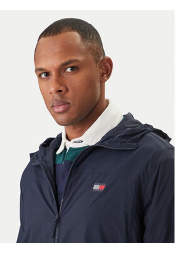 Tommy Jeans Kurtka przejściowa DM0DM23112 Granatowy Regular Fit. Kolor: niebieski. Materiał: syntetyk
