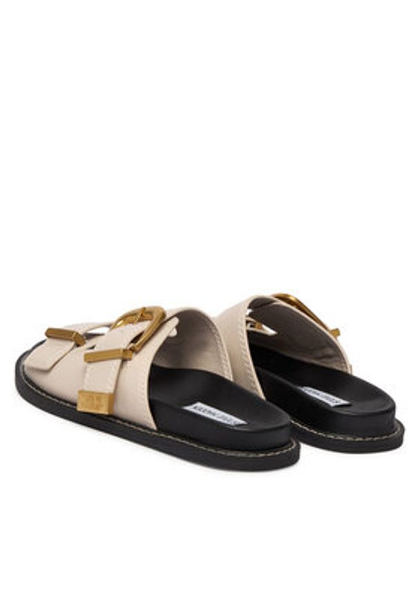 Steve Madden Klapki Arch-E 11004702 Beżowy. Kolor: beżowy. Materiał: skóra