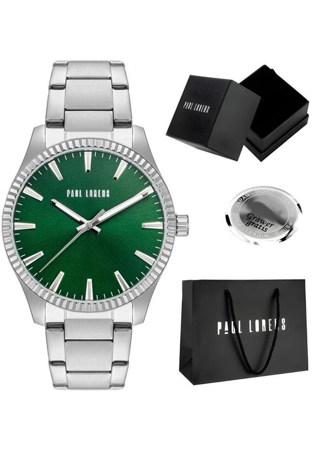 Zegarek męski Paul Lorens ELIAZ-8C1 Z GRAWEREM