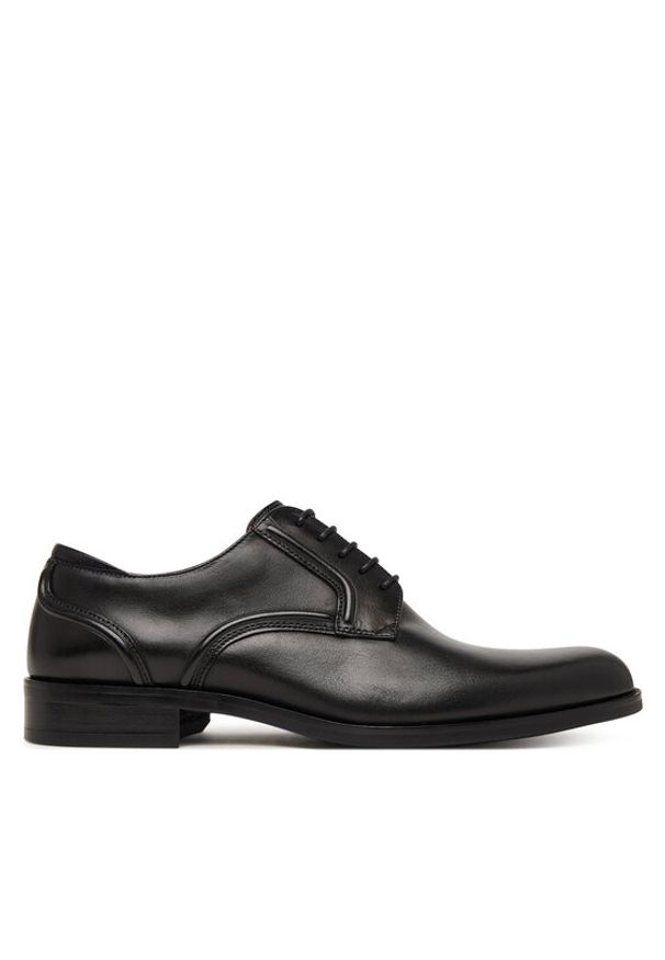 Clarks Półbuty CraftRemi Lace 26186387 Czarny. Kolor: czarny. Materiał: skóra