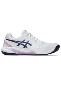 Damskie buty do tenisa Asics Gel-Dedicate 8. Kolor: niebieski, wielokolorowy, biały. Sport: tenis #1