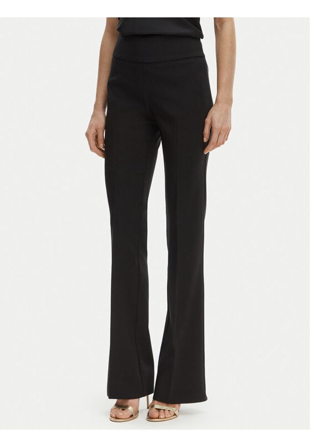 Rinascimento Spodnie materiałowe CFC0127876003 Czarny Slim Fit. Kolor: czarny. Materiał: syntetyk