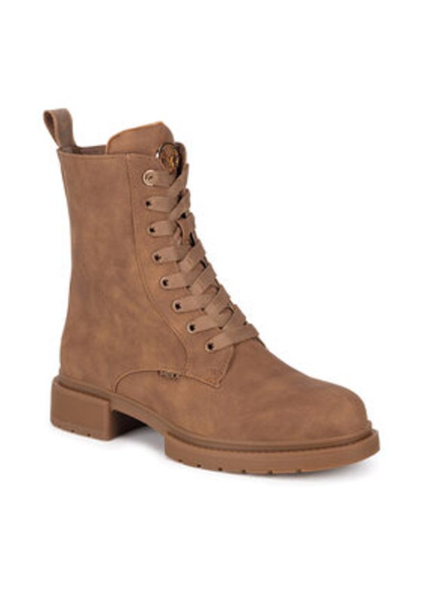 MEXX Botki MI001712343W Brązowy. Kolor: brązowy. Materiał: materiał