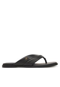 TOMMY HILFIGER - Tommy Hilfiger Japonki FW0FW09216 Czarny. Kolor: czarny. Materiał: skóra #6