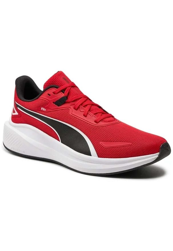 Buty do biegania męskie Puma Skyrocket Lite For All Time. Zapięcie: sznurówki. Kolor: czerwony. Materiał: guma, materiał, tkanina, syntetyk. Szerokość cholewki: normalna