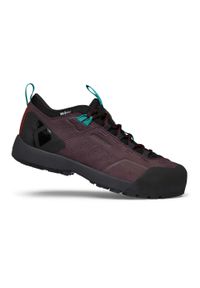 Damskie buty turystyczne Black Diamond Mission LTHR WP Aprch. Kolor: czerwony, wielokolorowy, czarny