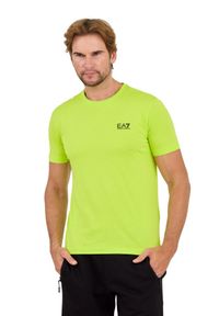 EA7 Emporio Armani - EA7 Zielony t-shirt. Kolor: zielony #5