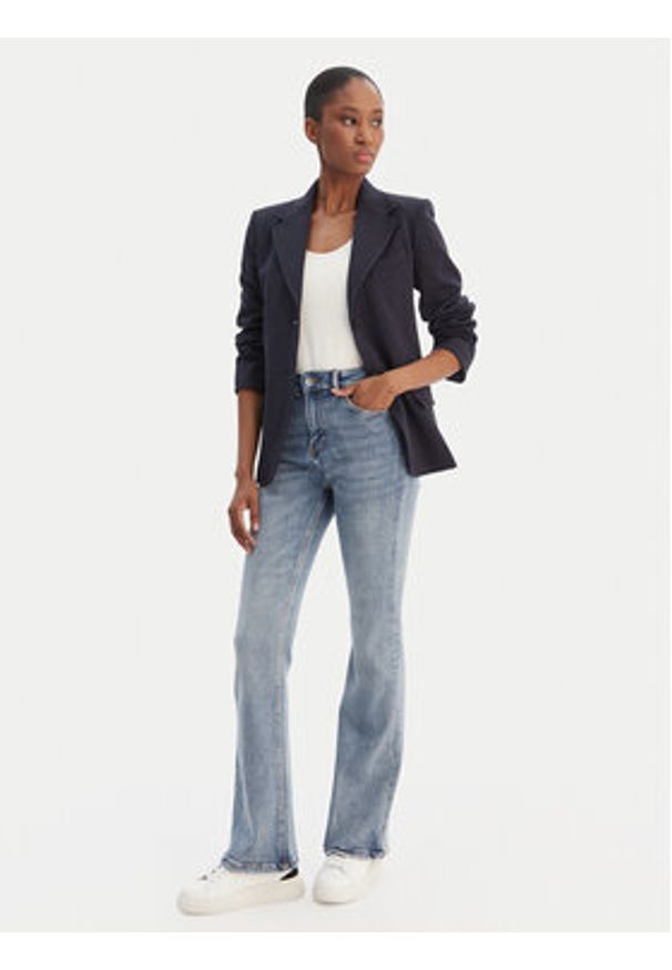 only - ONLY Jeansy 15244147 Niebieski Flared Fit. Kolor: niebieski