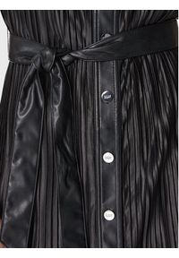DKNY Sukienka z imitacji skóry DD2G4164 Czarny Regular Fit. Kolor: czarny. Materiał: syntetyk #5