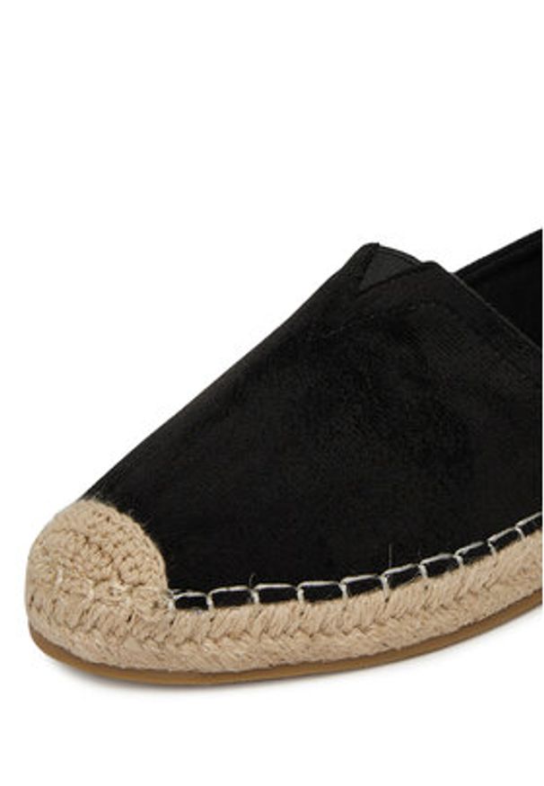 Jenny - JENNY Espadryle WSS990-249 Czarny. Kolor: czarny. Materiał: materiał