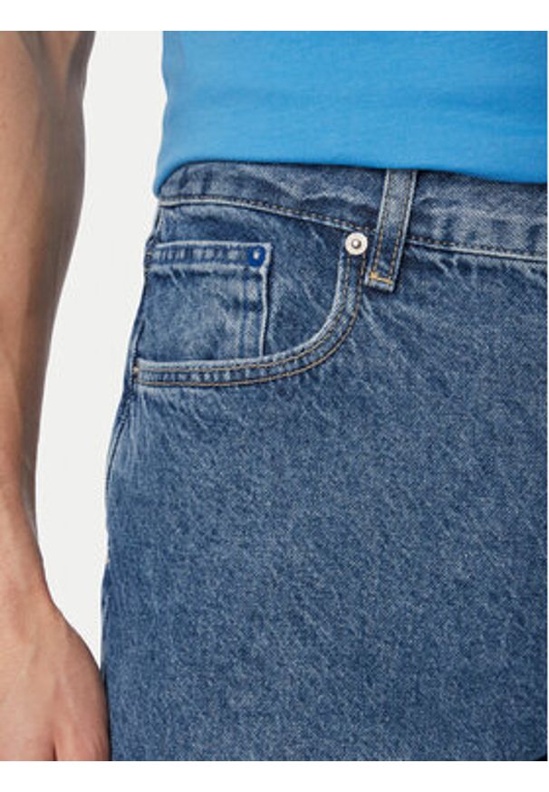 Karl Lagerfeld Jeans Jeansy B2M10107 Niebieski Straight Fit. Kolor: niebieski