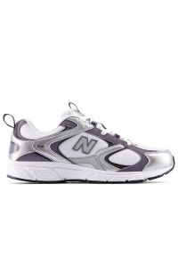 Buty unisex New Balance U4086LR - białe. Kolor: biały. Materiał: materiał, syntetyk. Szerokość cholewki: normalna. Sezon: lato. Sport: turystyka piesza #1