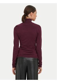 Vero Moda Golf Glory 10231630 Fioletowy Regular Fit. Typ kołnierza: golf. Kolor: fioletowy. Materiał: wiskoza #3
