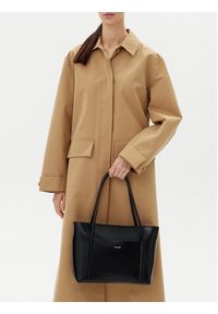 Calvin Klein Torebka Ck Linn Medium Shopper K60K613110 Czarny. Kolor: czarny. Materiał: skórzane #6