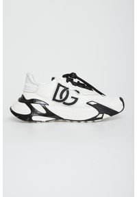 Dolce & Gabbana - Sneakersy damskie skórzane DOLCE & GABBANA. Materiał: skóra #3