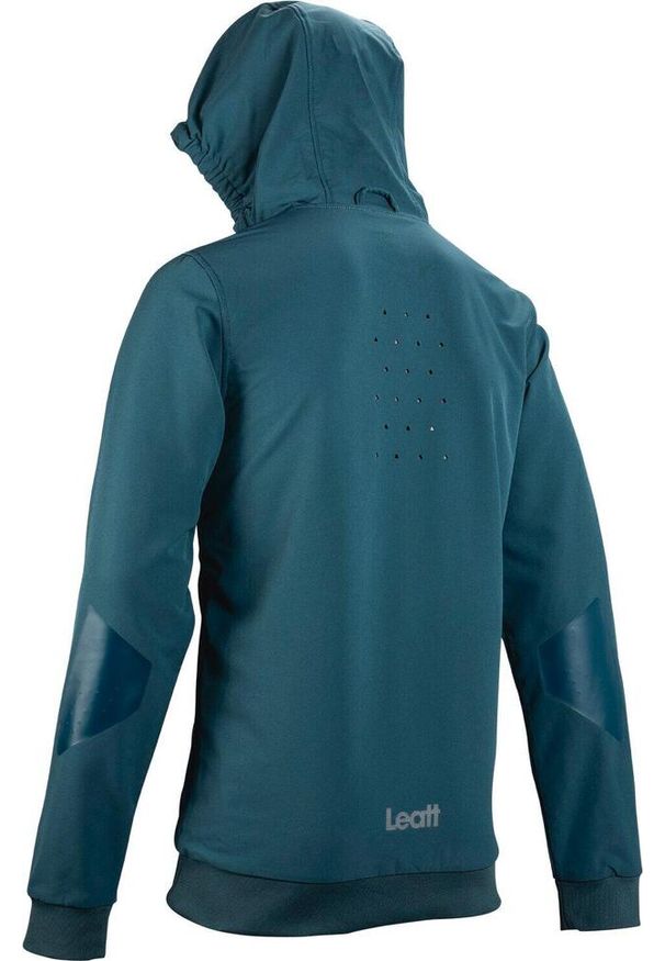 Bluza rowerowa (z kapturem) LEATT Hoodie MTB Gravity 3.0. Typ kołnierza: kaptur. Kolor: zielony, niebieski, wielokolorowy