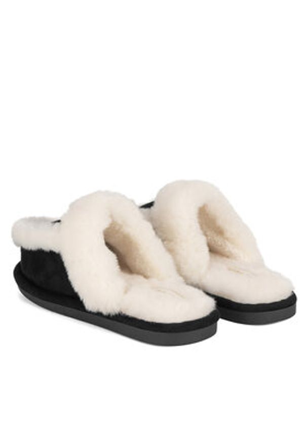 Home & Relax Kapcie HR-01 Czarny. Kolor: czarny. Materiał: materiał