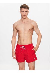 Emporio Armani Underwear Szorty kąpielowe 211756 3R422 00173 Czerwony Regular Fit. Kolor: czerwony. Materiał: syntetyk