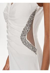 Rinascimento Sukienka wieczorowa CFC0117706003 Biały Regular Fit. Kolor: biały. Materiał: syntetyk. Styl: wizytowy #4