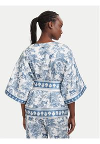 Fracomina Bluzka FS26SJ3008W459K5 Niebieski Regular Fit. Kolor: niebieski. Materiał: syntetyk #3