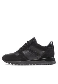 Geox Sneakersy D Tabelya A D15AQA A02285 C9997 Czarny. Kolor: czarny. Materiał: zamsz, skóra #4