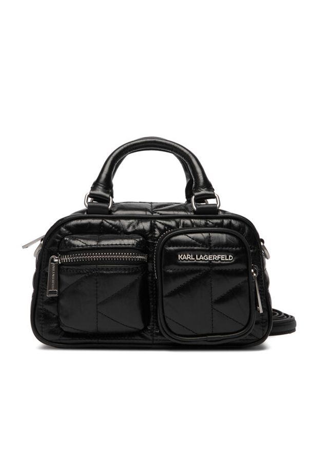 Karl Lagerfeld - KARL LAGERFELD Torebka B1W30090 Czarny. Kolor: czarny. Materiał: skórzane