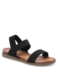 Clara Barson Sandały AKIRA WS060701-01 Czarny. Kolor: czarny. Materiał: materiał #5