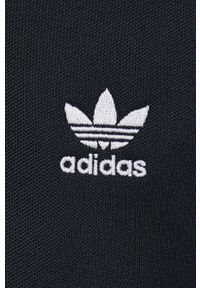 adidas Originals bluza Adicolor HC2062 damska kolor czarny z aplikacją HC2062-BLACK. Kolor: czarny. Materiał: materiał. Wzór: aplikacja #4
