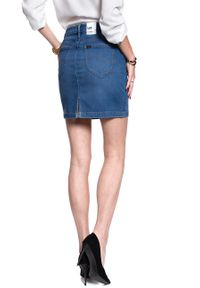 Lee - SPÓDNICA JEANSOWA LEE MID SKIRT MID BELLEVUE L38JLTGX 112108224. Materiał: jeans #7