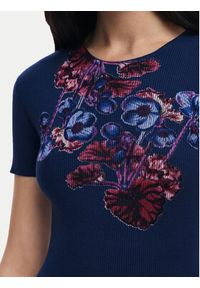 Desigual Sukienka codzienna 25SWVF13 Granatowy Slim Fit. Okazja: na co dzień. Kolor: niebieski. Materiał: wiskoza. Typ sukienki: proste. Styl: casual #3