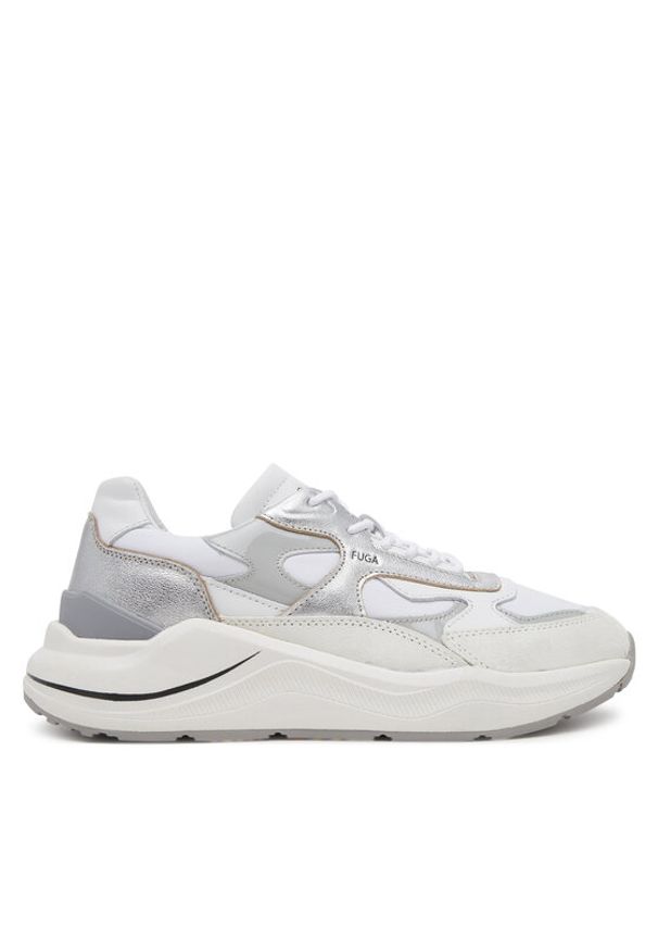 D.A.T.E. Sneakersy Fuga W421-FG-LM Kolorowy. Materiał: skóra, zamsz. Wzór: kolorowy