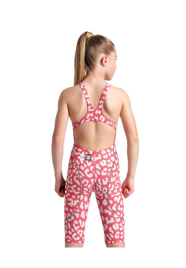 Strój Startowy Arena St Next Le Ob Leopard junior. Kolor: różowy. Wzór: aplikacja