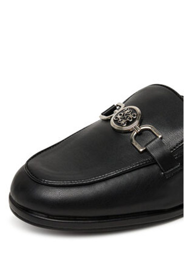 Nine West Klapki R25SS05135 Czarny. Kolor: czarny. Materiał: materiał, syntetyk