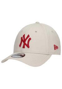 Czapka z daszkiem New Era MLB New York Yankees. Kolor: beżowy. Materiał: bawełna #1